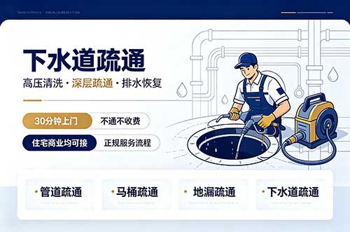 大亚湾下水道疏通